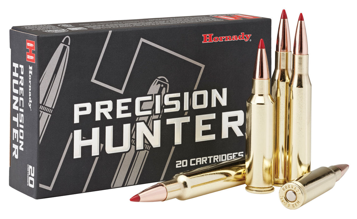Hornady 81499 Precision Hunter  6.5 Creedmoor 143 gr Extremely Low Drag-eXpanding (ELD-X) 20 Per Box/10 Cs