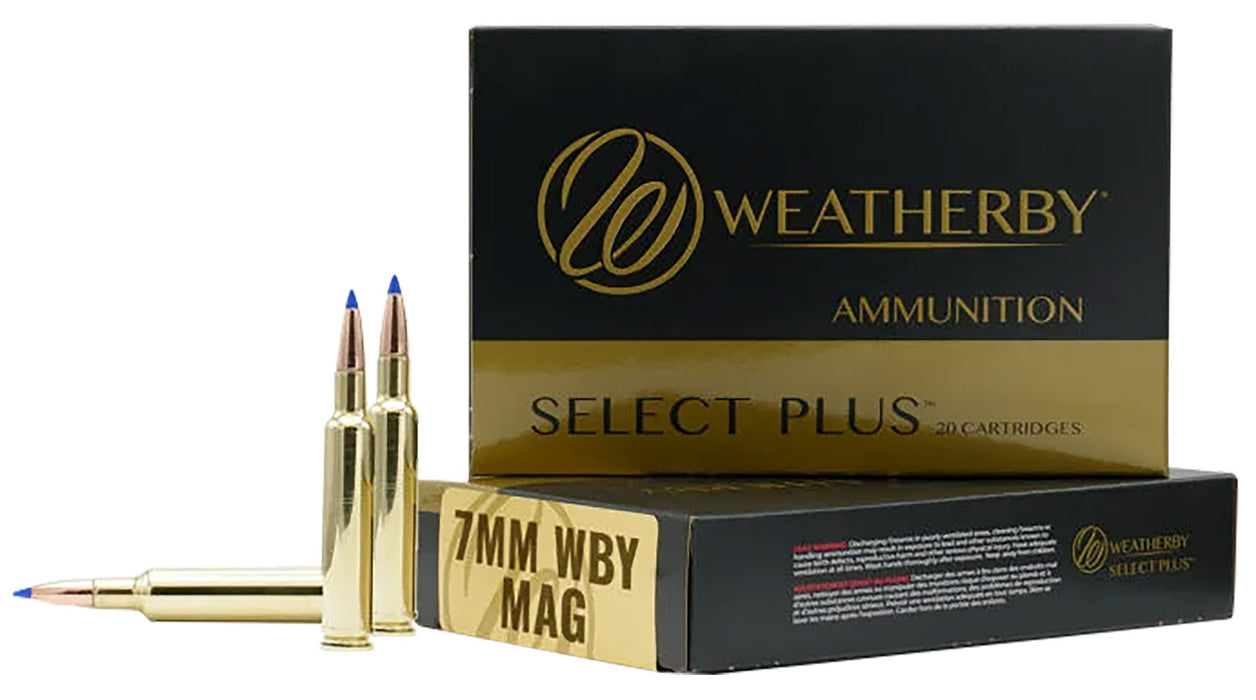 Weatherby B7MM140TTSX Select Plus  7mm Wthby Mag 140 gr 3250 fps Barnes Tipped TSX Lead Free 20 Bx/10 Cs