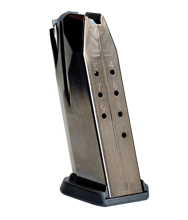 FN 6647821 FNS Compact 10rd 9mm Luger Black Electroless Nickel Steel