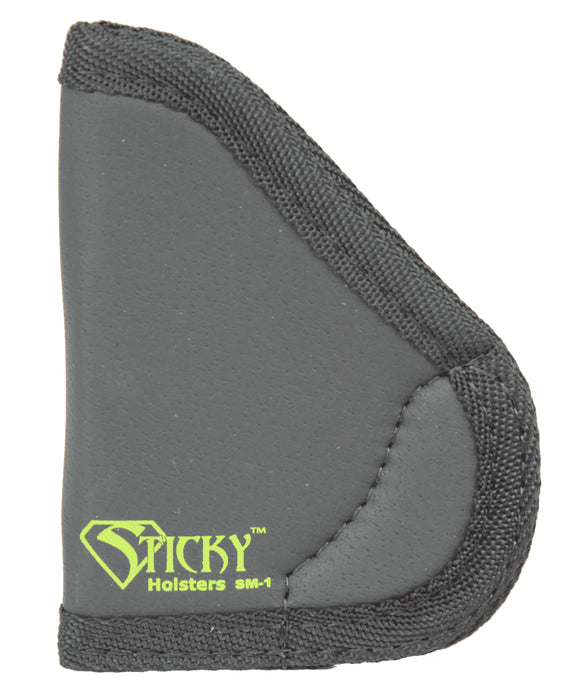 Sticky Holsters SM1 SM-1  IWB Size 1 Black/Green Latex Free Rubber Fits Beretta Tomcat/Bobcat Fits 2.40-2.75" Barrel Ambidextrous