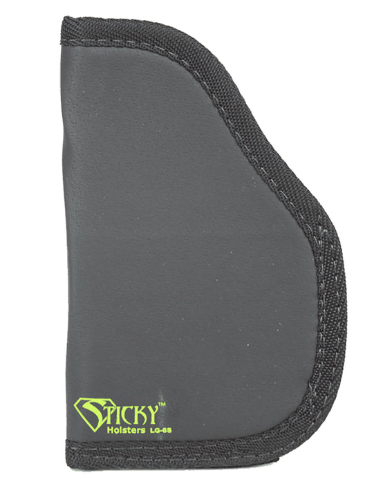Sticky Holsters LG6SMOD LS LG-6S  Black/Green Latex Free Rubber Fits 3-4" Large Auto w/Laser Ambidextrous