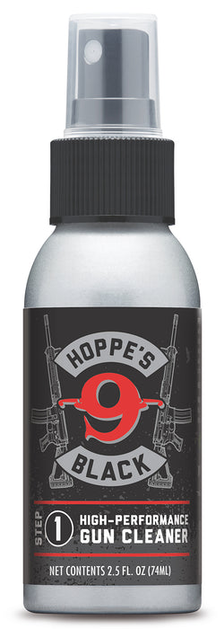 Hoppe's HBC2 Black Gun Cleaner Removes Oil Grease & Dirt 2.50 oz. Aluminum Pump Bottle
