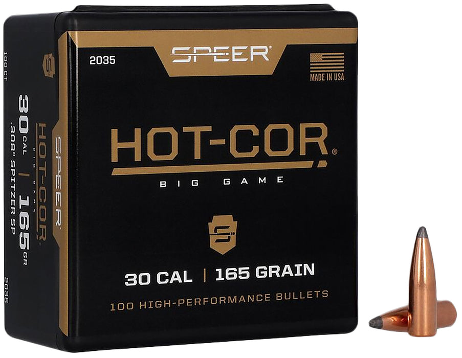 Speer 2035 Rifle Hunting Hot-Cor .308 165 gr Spitzer Soft Point
