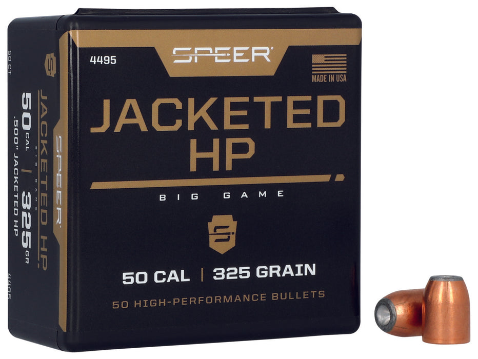 Speer 4495 Handgun  50Cal 325gr Jacketed Hollow Point 50 Per Box/5 Case