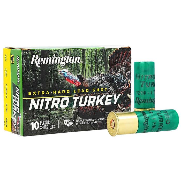 Remington Ammunition 26710 Nitro Turkey  12 Gauge 3.50" 2 oz 1300 fps 4 Shot 10 Bx/10 Cs