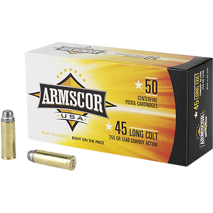Armscor FAC45LC1N USA 45 Colt (LC) 225 gr Lead 50 Per Box/8 Cs