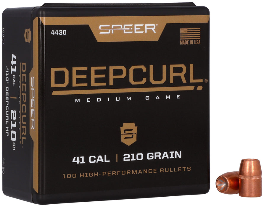 Speer 4430 DeepCurl  41Cal 210gr Hollow Point 100 Per Box/5 Case
