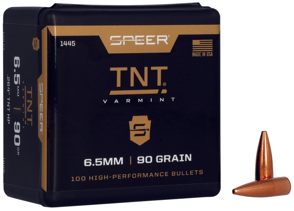Speer 1445 TNT  6.5Creedmoor 90gr Jacketed Hollow Point 100 Per Box/5 Case