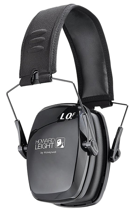 Howard Leight R01523 Leightning Ultra-Slim Passive Muff 23 dB Over the Head Black Adult