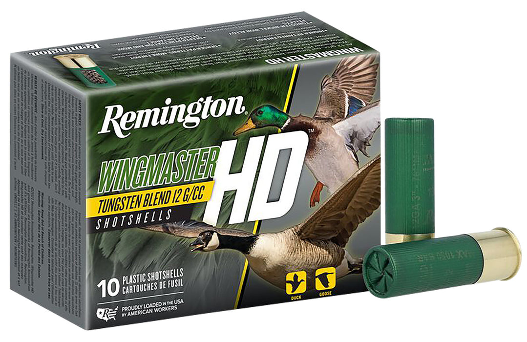 Remington Ammunition 20689 Wingmaster HD  12 Gauge 3" 1 3/8 oz 1450 fps Tungsten Blend 6 Shot 10 Bx/10 Cs