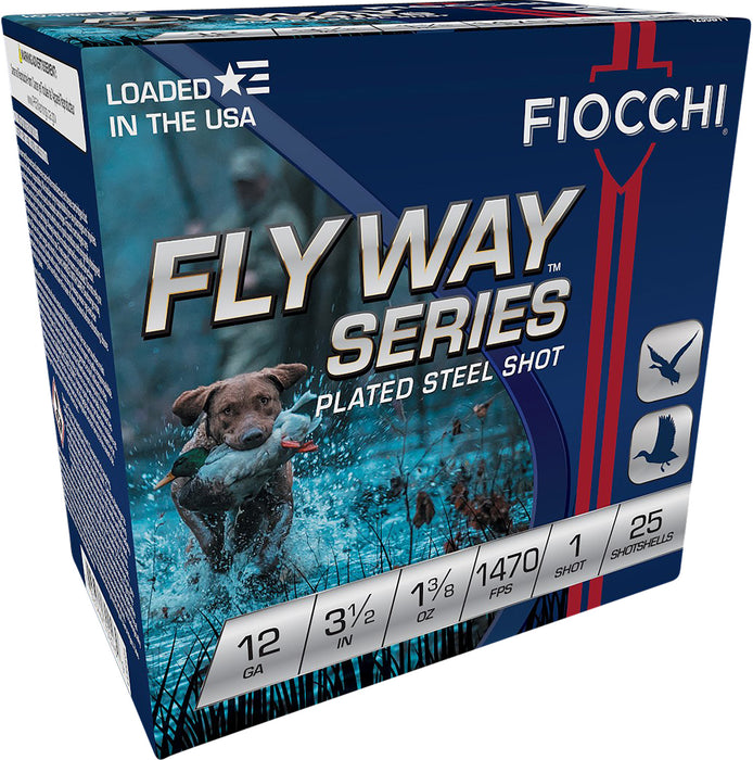 Fiocchi 1235ST1 Flyway  12 Gauge 3.50" 1 3/8 oz 1 Shot 25 Bx/10 Cs