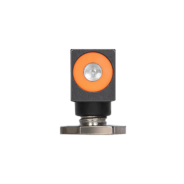 Night Fision GLK000001OGX Tritium Front Sight for Glock  Green/Tritium Orange Outline Glock 17/17L/19/22