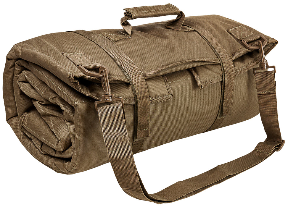 NcStar CVSHMR2957T Roll Up Shooting Mat  Tan 69"L x 35" H PVC