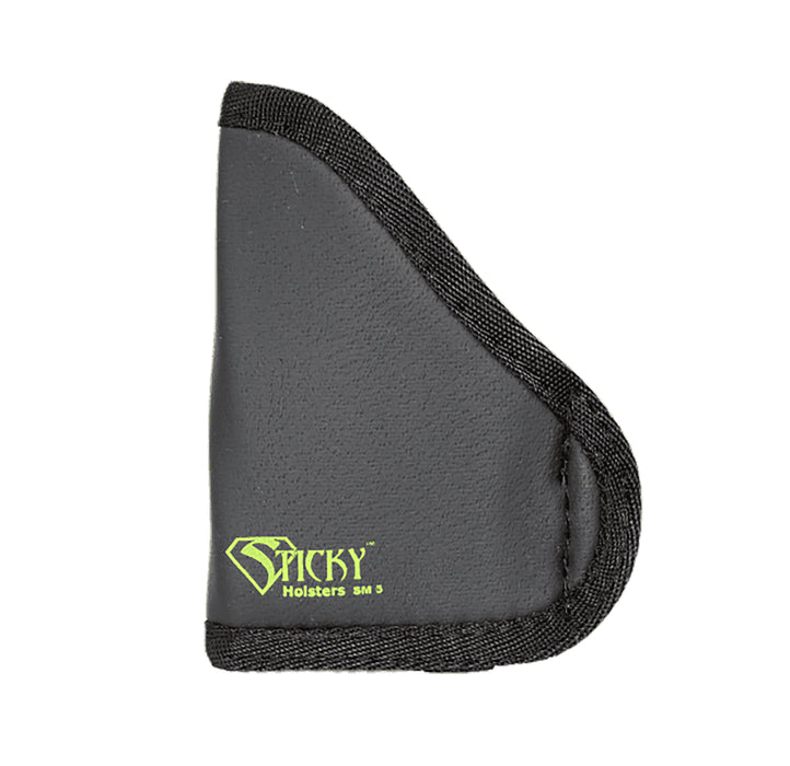 Sticky Holsters SM5MODLAS SM-5  Size 5, Black Cordura/Foam, Compatible w/Glock 42 w/Laser, Sig P938 w/Laser, Right Hand