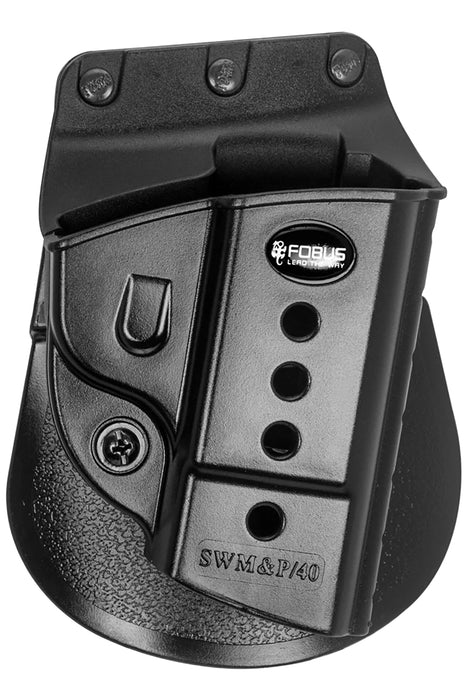 Fobus SWMPRP Passive Retention Evolution OWB Black Polymer Roto Paddle Fits S&W M&P Right Hand