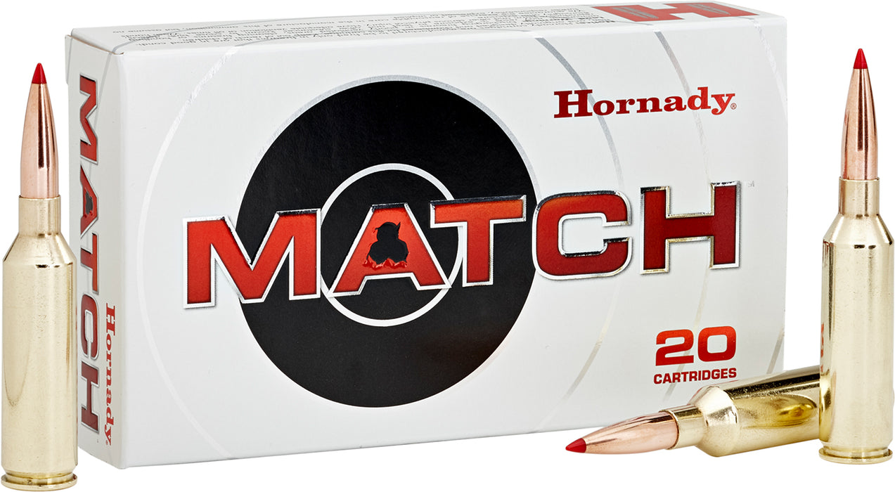 Hornady 82180 Match  300 Win Mag 195 gr 2930 fps Extremely Low Drag-Match (ELD-M) 20 Bx/10 Cs