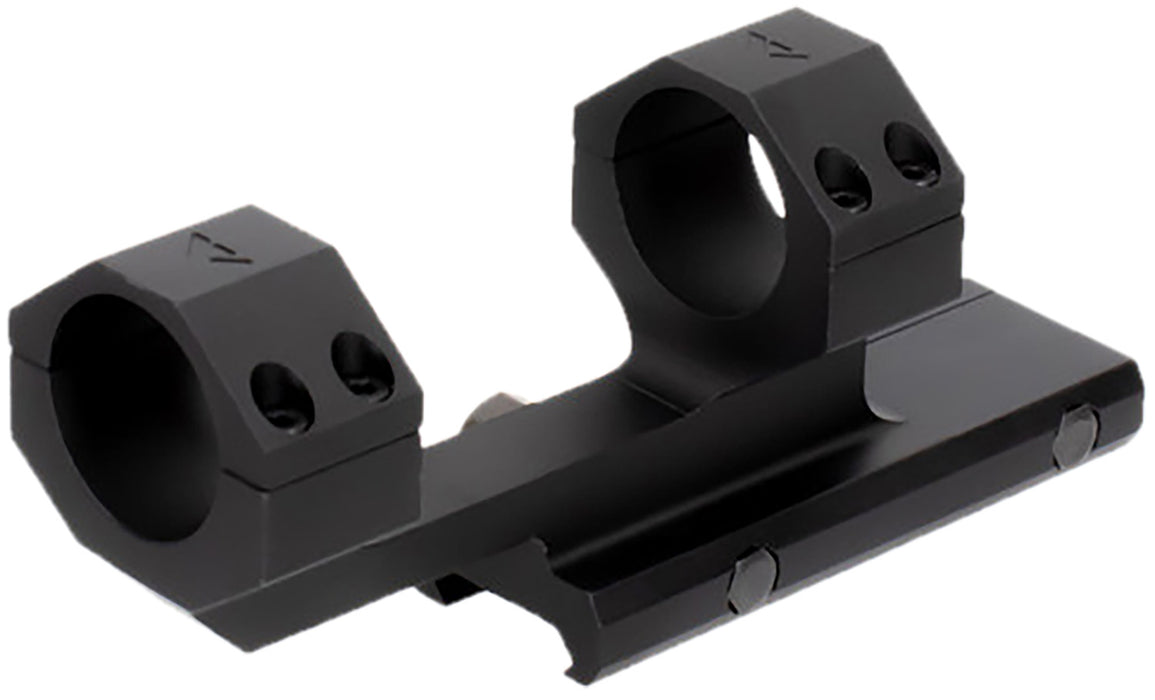 Aim Sports MTCLF115 Cantilever Scope Mount/Ring Combo Black Anodized Aluminum Rifle 1" Tube Medium Rings