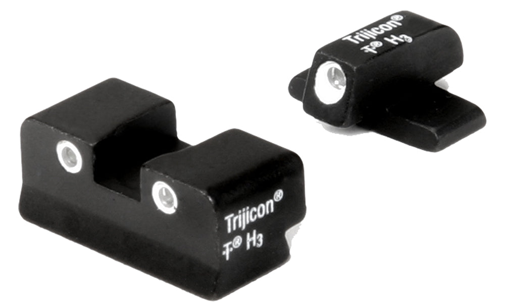 Trijicon 600481 Bright & Tough Night Sights  Green/Tritium White Outline Front Sight-Green/Tritium White Outline Rear Sight Springfield Armory XD/XD-M/XD-S