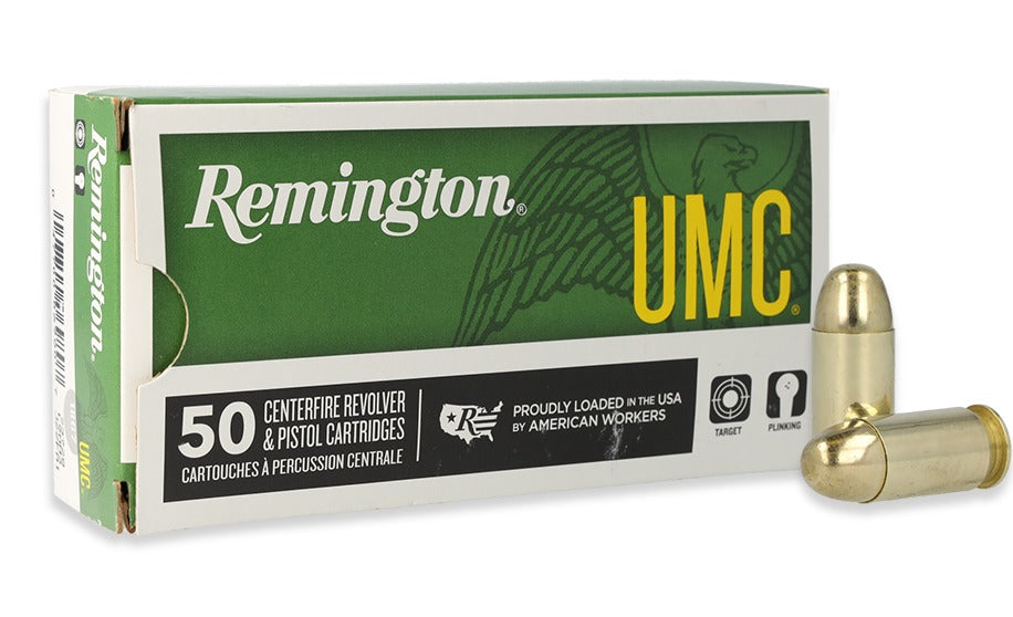 Remington Ammunition 23818 UMC  45ACP 185gr Full Metal Jacket 50 Per Box/10 Case