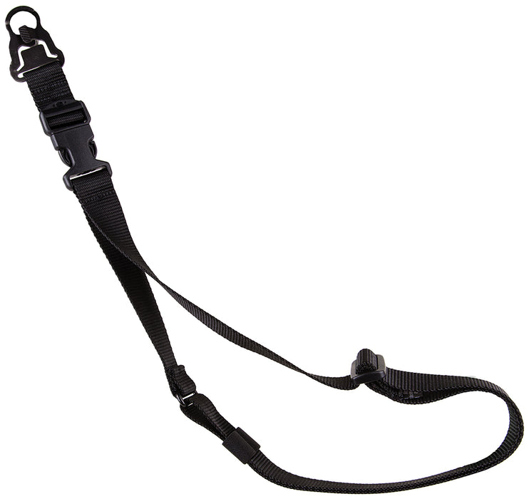 Blackhawk 70GS15BK Storm Rifle Sling Black Nylon Webbing 2" Wide QD Single-Point Design