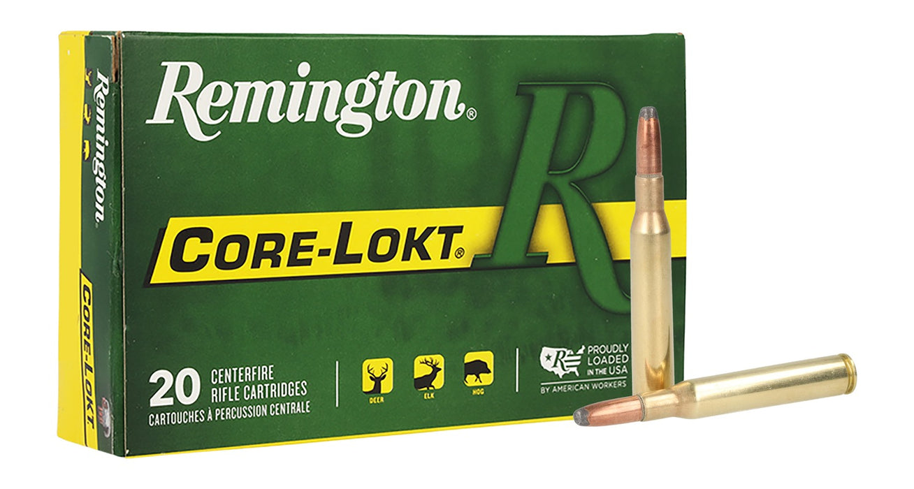 Remington Ammunition 27810 Core-Lokt  270Win 150gr Soft Point Core-Lokt 20 Per Box/10 Case