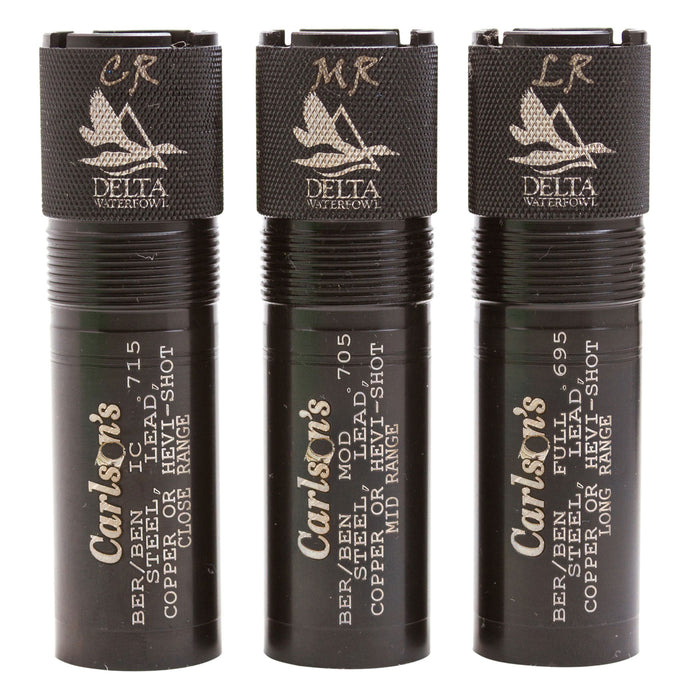Carlson's Choke Tubes 07119 Delta Waterfowl  Berretta/Benelli Mobil 12 Gauge Mid/Long/Close Range 17-4 Stainless Steel