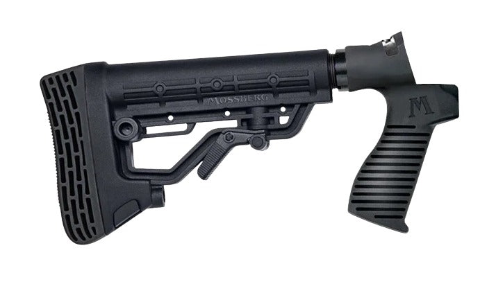 Mossberg 95219 Flex Stock  6 Position Black Synthetic for Mossberg 500, 590 (Not for Flex-22)