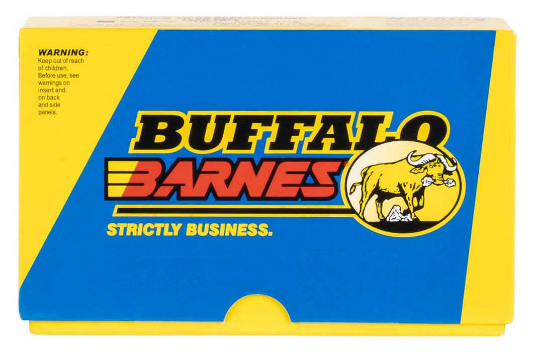 Buffalo Bore Ammunition 40B20 Supercharged  30-06 Springfield 168 gr 2900 fps Barnes Tipped TSX Lead Free 20 Bx/12 Cs