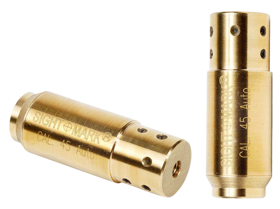 Sightmark SM39017 Boresight  Red Laser for 45 ACP Brass Includes Battery Pack & Carrying Case
