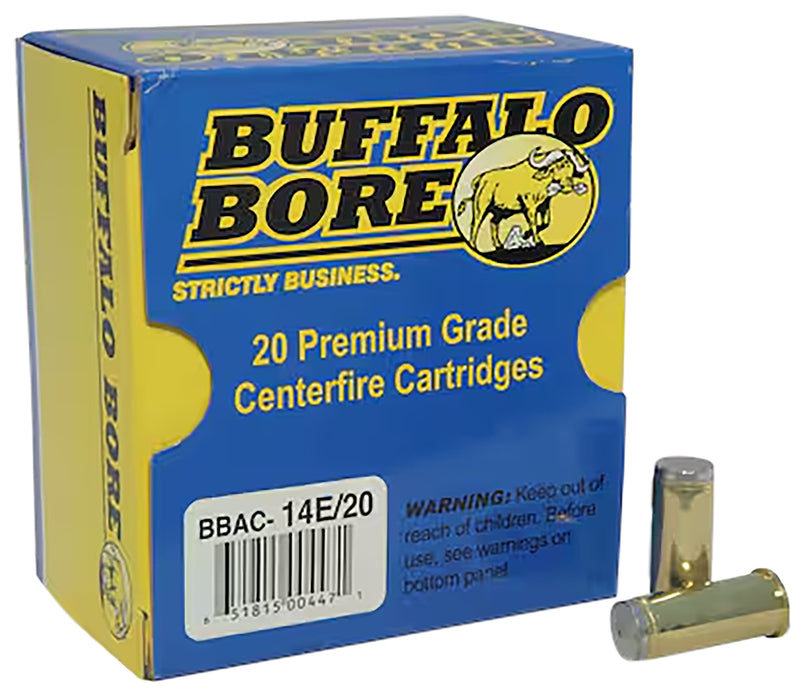 Buffalo Bore Ammunition 14E20 Anti-Personnel  44 S&W Spl 200 gr 1000 fps Hard Cast Wadcutter (HCWC) 20 Bx/12 Cs