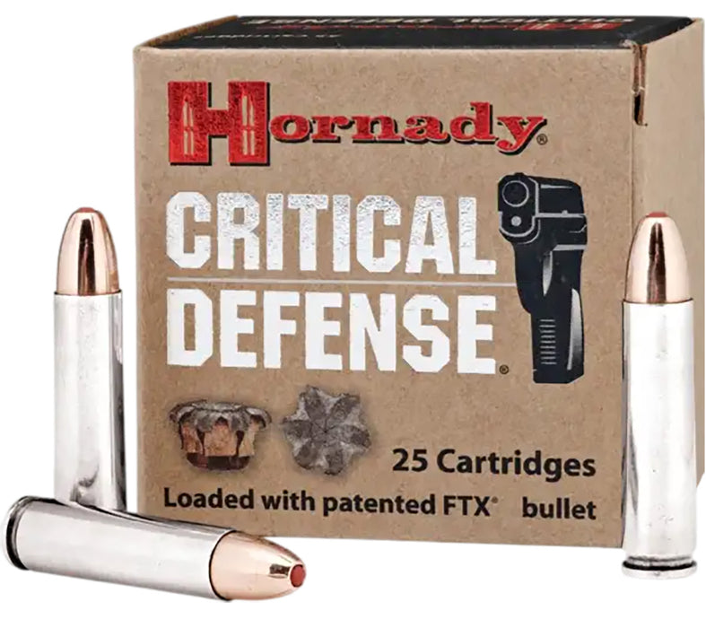 Hornady 81030 Critical Defense  30 Carbine 110 gr 2000 fps Flex Tip eXpanding (FTX) 25 Bx/10 Cs