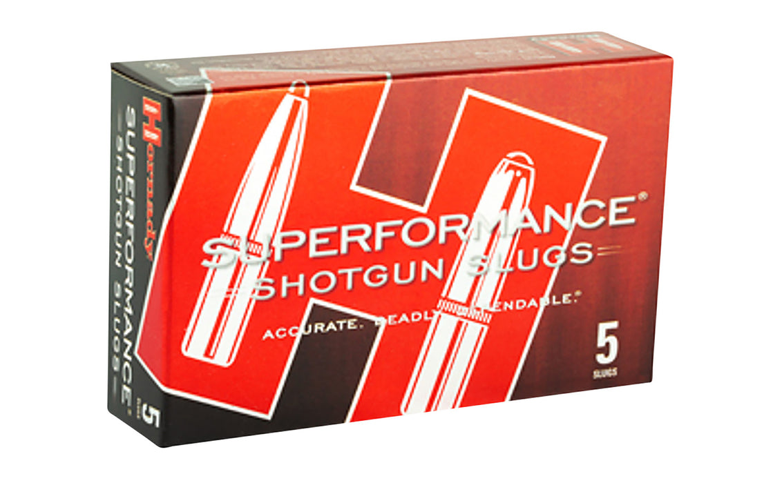 Hornady 86236 Superformance  12 Gauge 2.75" 300 gr 1950 fps MonoFlex Slug Shot 5 Bx/50 Cs