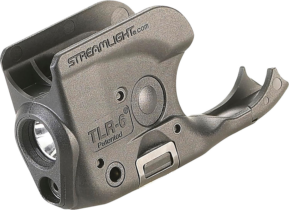 Streamlight 69277 TLR-6 Gun Light  Black 100 Lumens White LED/Red Laser Non-Rail 1911