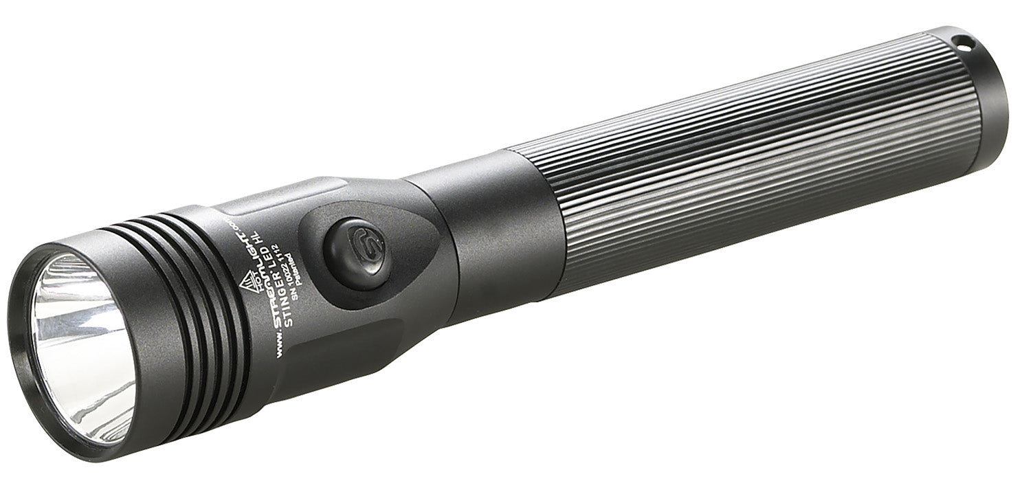 Streamlight 75432 Stinger LED HL Flashlight  Black Anodized 200/400/800 Lumens White C4 LED