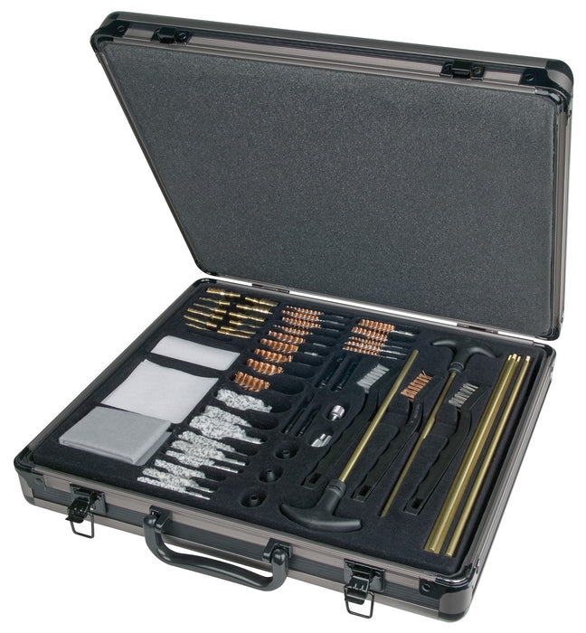 Outers 70090 Aluminum Case 62-Piece Universal Kit Multi-Caliber 62 Piece