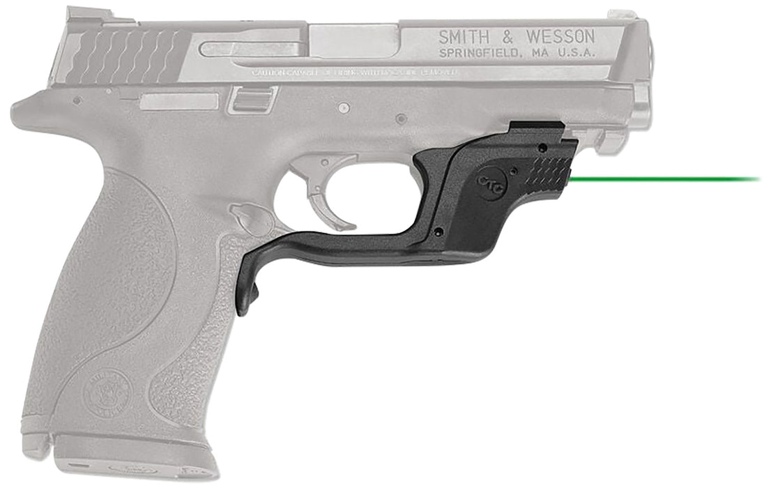 Crimson Trace 0145801 Laserguard  Fits S&W M&P, Green Laser Black Polymer, Trigger Guard Mount