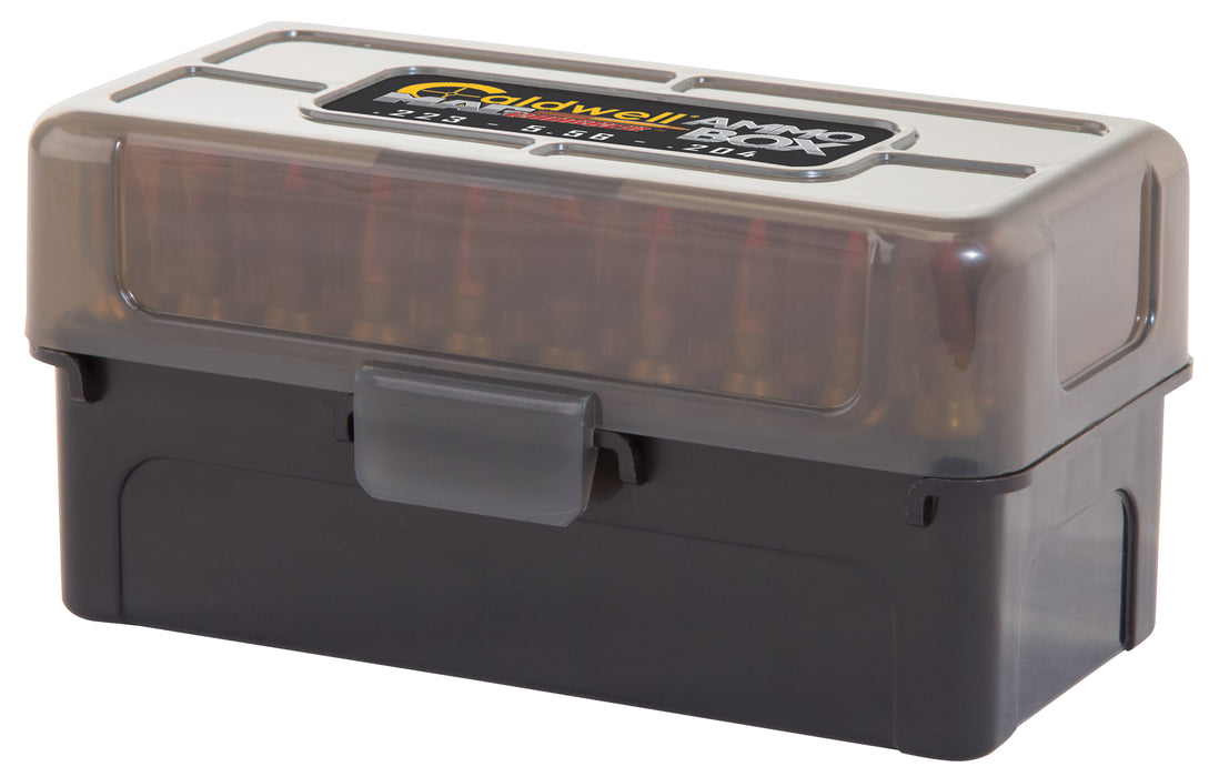 Caldwell 397623 Mag Charger Ammo Box  223 Rem-204 Ruger Brown Polymer 50rd