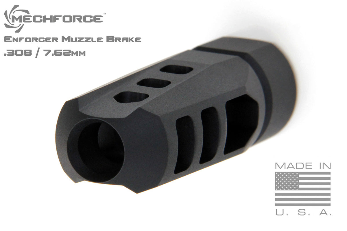 Mechforce Enforcer Muzzle Brake 308 / 7.62MM Version — AmmoJoy