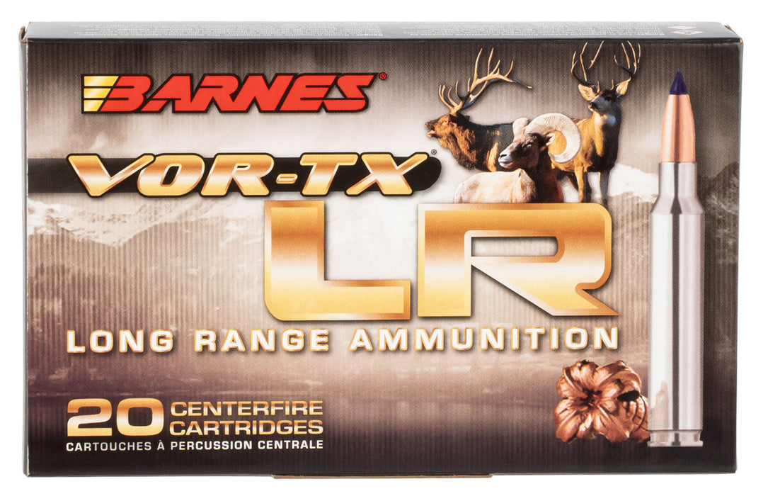 Barnes Bullets 30232 VOR-TX Long Range 6mm Creedmoor 95 gr 3150 fps LRX Boat-Tail 20 Bx/10 Cs