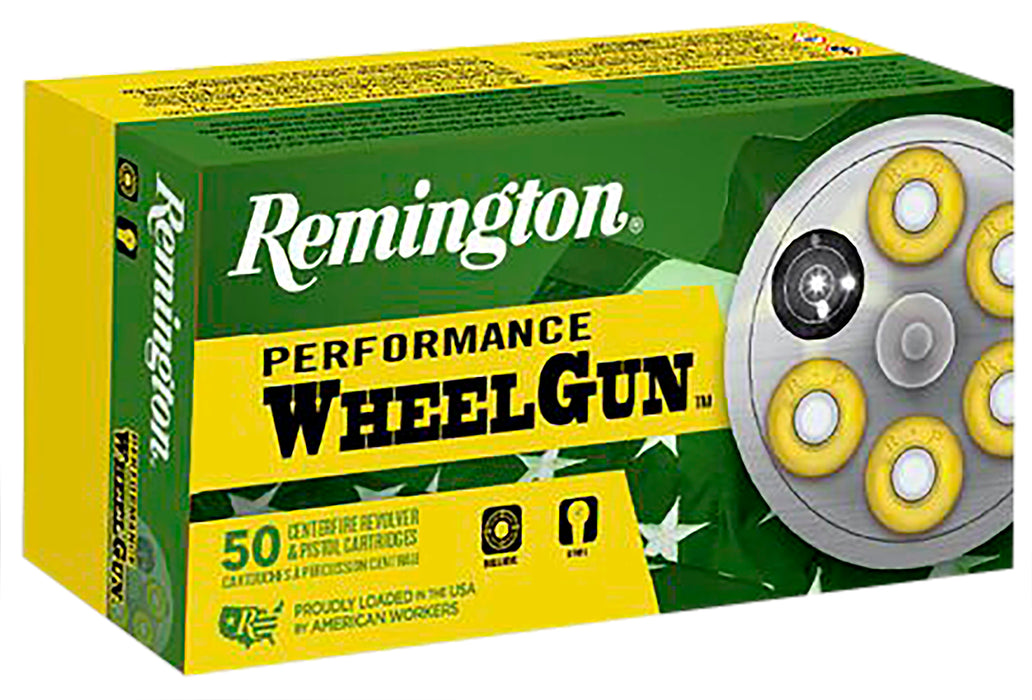 Remington Ammunition 22278 Performance WheelGun  38 S&W 146 gr 685 fps Lead Round Nose (LRN) 50 Bx/10 Cs
