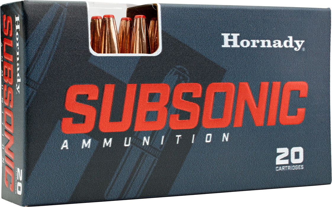 Hornady 80809 Subsonic  30-30 Win 175 gr 1050 fps Sub-X (SX) 20 Bx/10 Cs