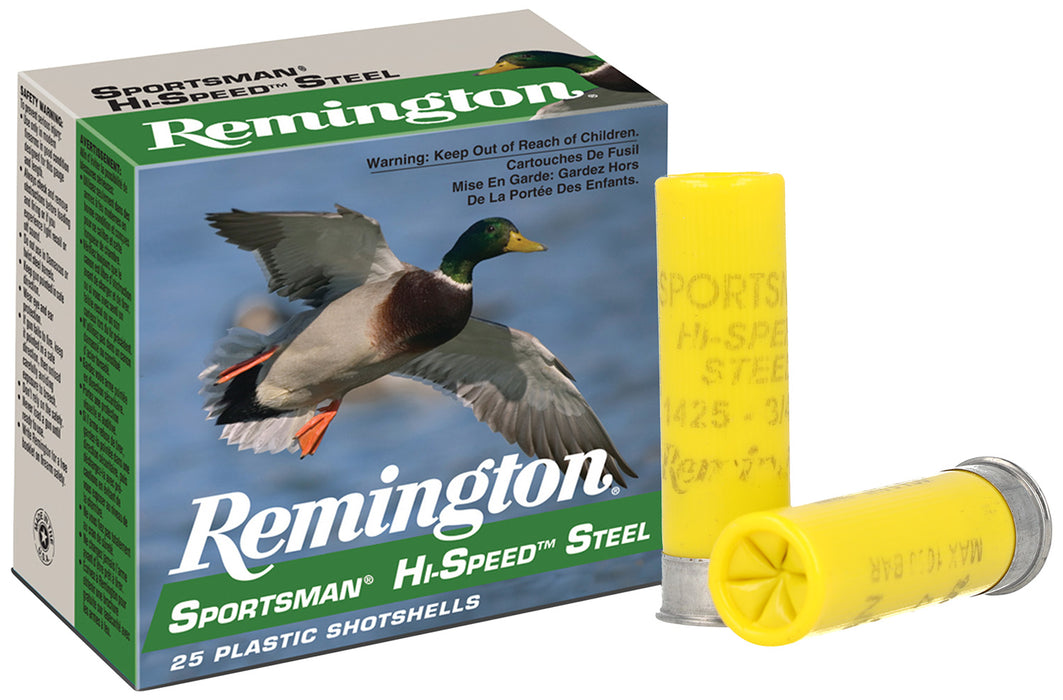 Remington Ammunition 20009 Sportsman Hi-Speed  20 Gauge 2.75" 3/4 oz 1425 fps 7 Shot 25 Bx/10 Cs