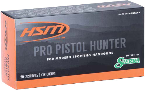 HSM 460SW5N Pro Pistol  460 S&W Mag 300 gr Jacketed Soft Point (JSP) 20 Bx/20 Cs