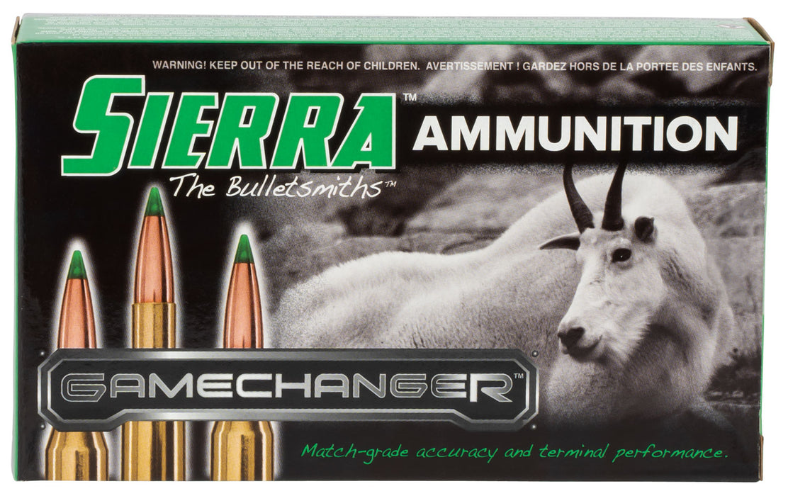 Sierra A455008 GameChanger  7mmRemMag 150gr Sierra Tipped GameKing 20 Per Box/10 Case