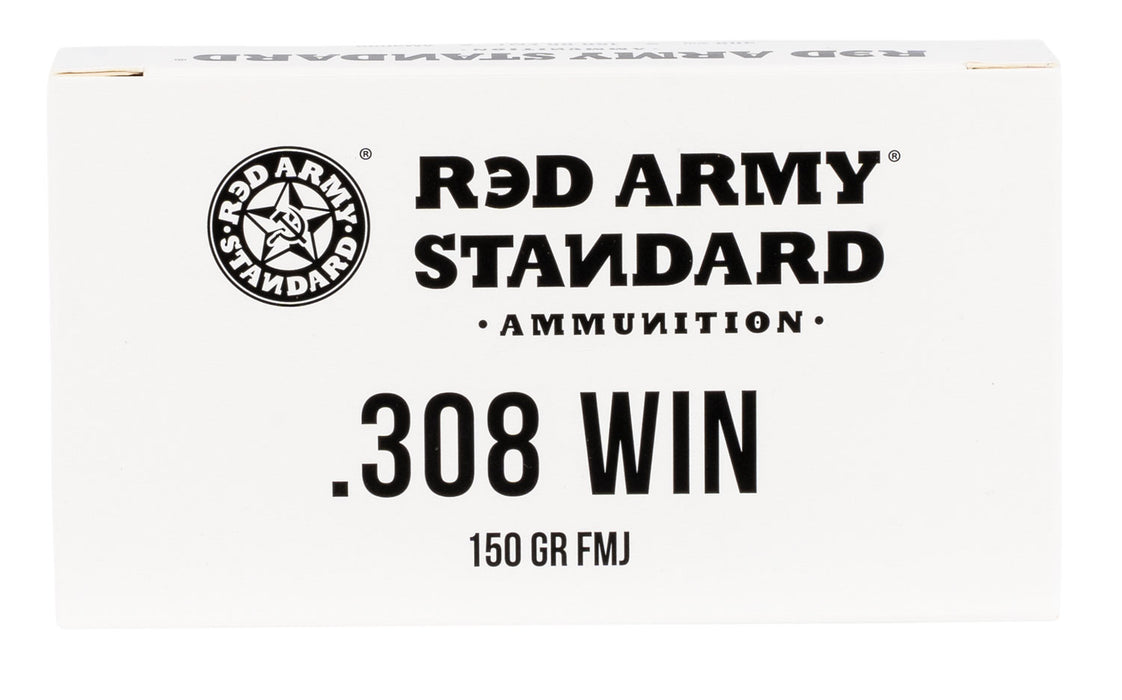 Red Army Standard AM3090 Rifle 308 Win 150 gr Full Metal Jacket (FMJ ...