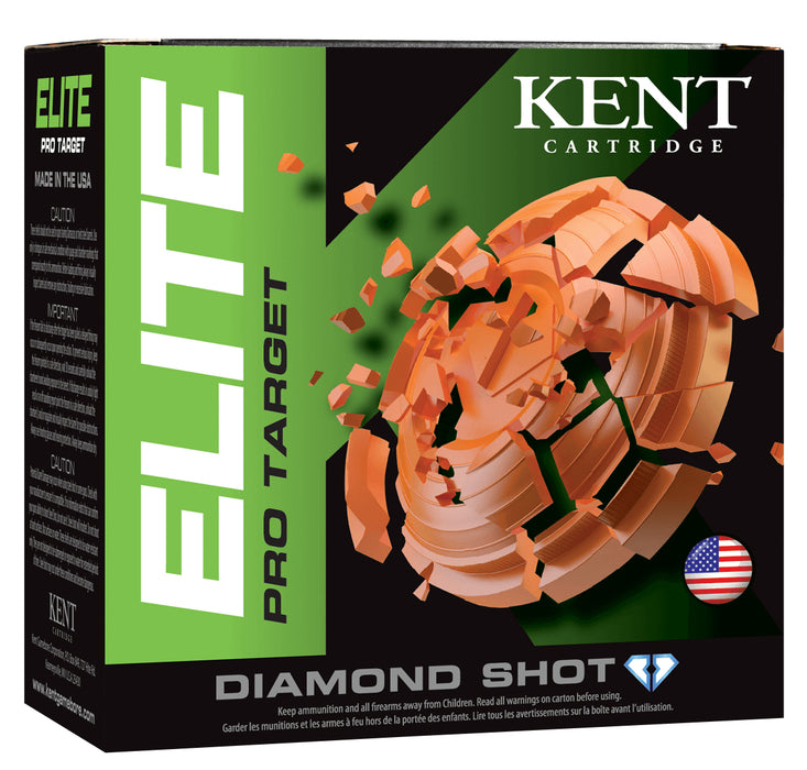 Kent Cartridge E12P2875 Elite Pro Target 12 Gauge 2.75" 1 oz 1290 fps 7.5 Shot 25 Bx/10 Cs