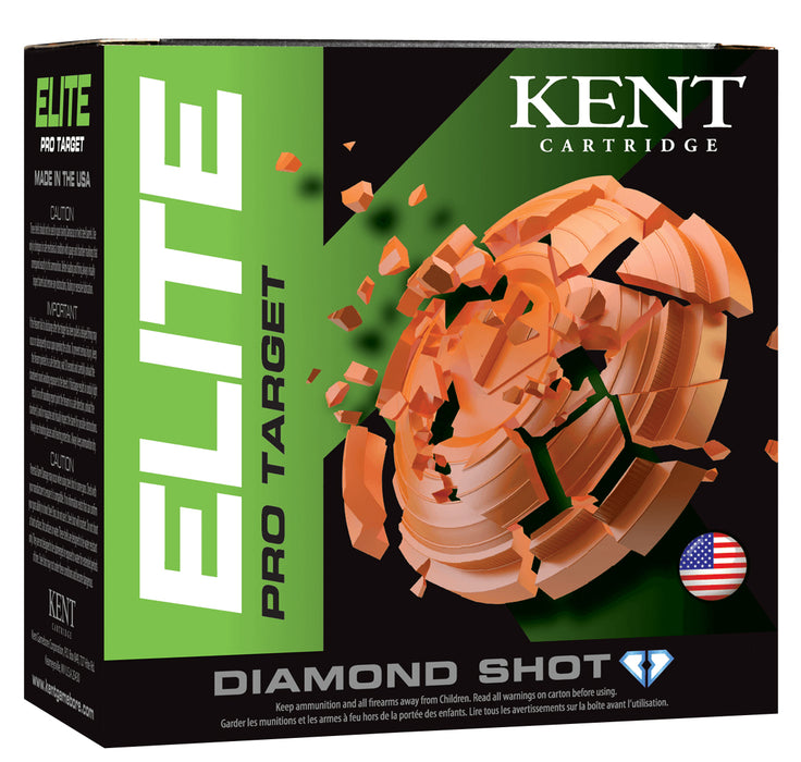 Kent Cartridge E12PSC3275 Elite Pro Target 12 Gauge 2.75" 1 1/8 oz 1300 fps 7.5 Shot 25 Bx/10 Cs