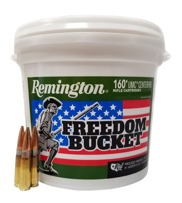 Remington Ammunition 20111 UMC Freedom Bucket 300 Blackout 220 gr 940 fps Open Tip Flat Base (OTFB) 160 Bx/4 Cs