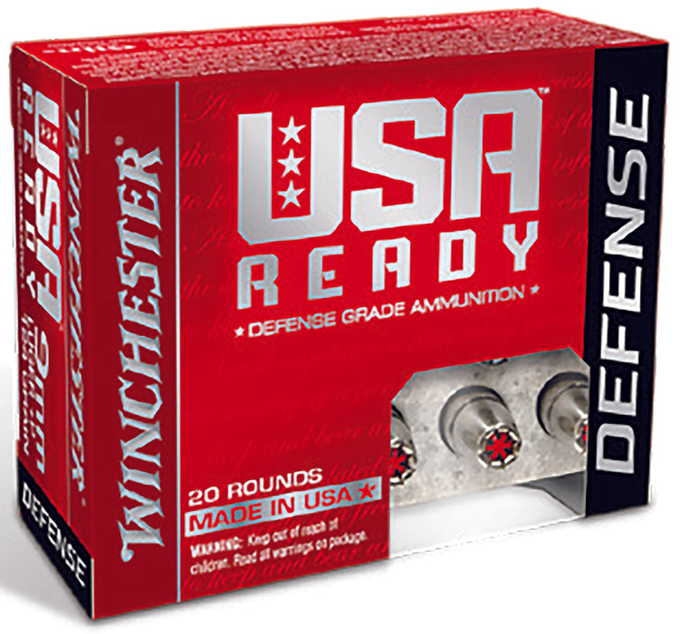 Winchester Ammo RED10HP USA Ready Defense 10mm Auto 170 gr Hex Vent Hollow Point (HVHP) 20 Bx/10 Cs