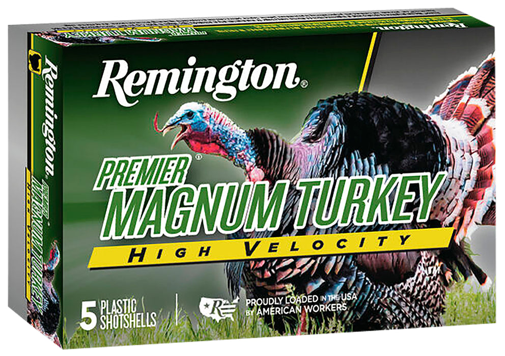 Remington Ammunition 20119 Premier Magnum Turkey High Velocity 20 Gauge 3" 1 1/8 oz 1300 fps 5 Shot 5 Bx/20 Cs
